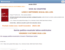 Tablet Screenshot of maisondelapoesierhonealpes.com